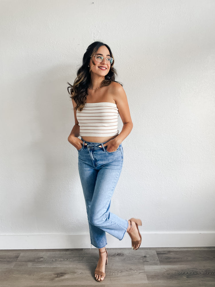 Neutral Princess Top