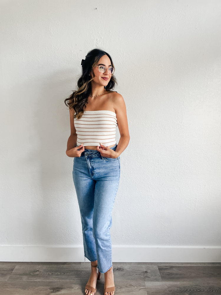 Neutral Princess Top