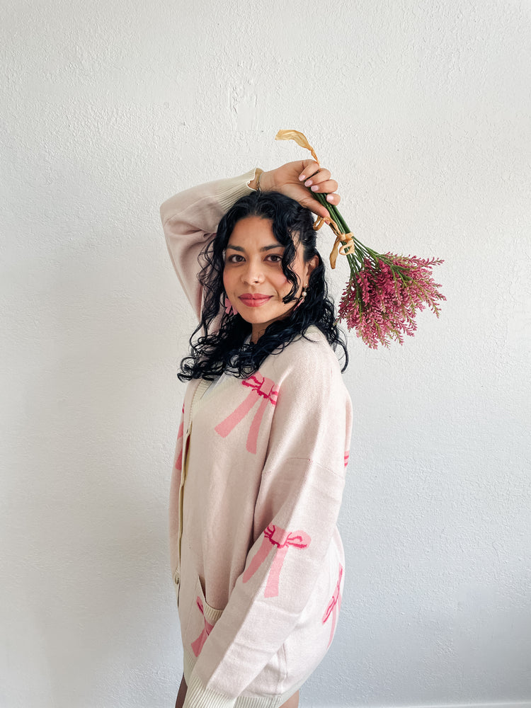 Bow Kisses Cardigan