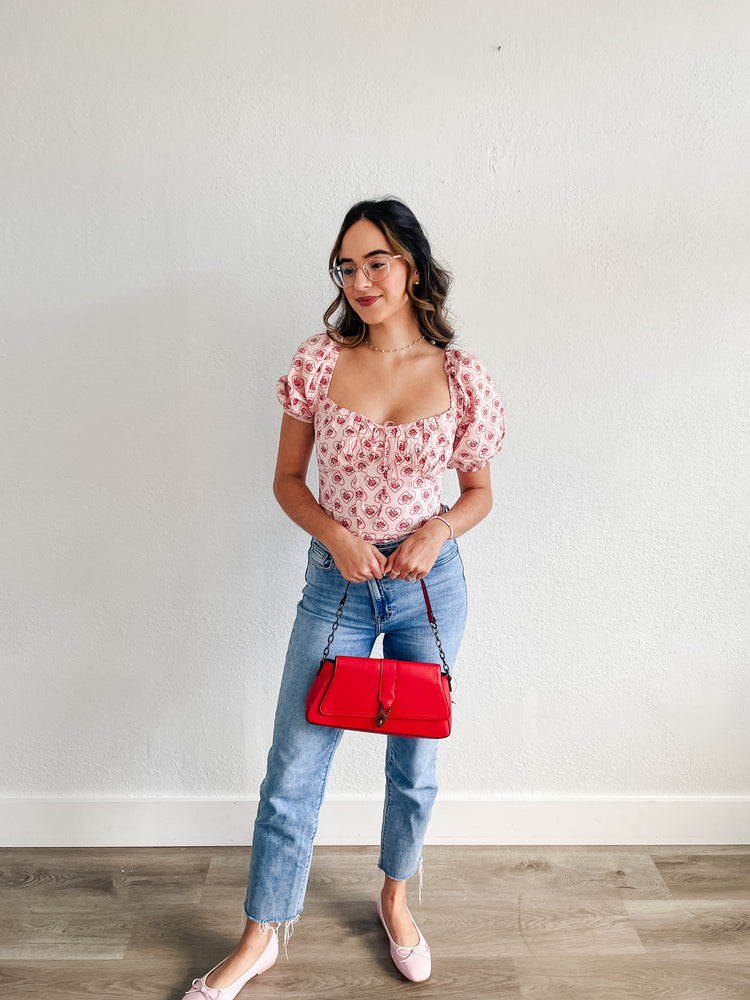 Hearts and Roses Top