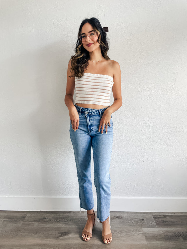 Neutral Princess Top