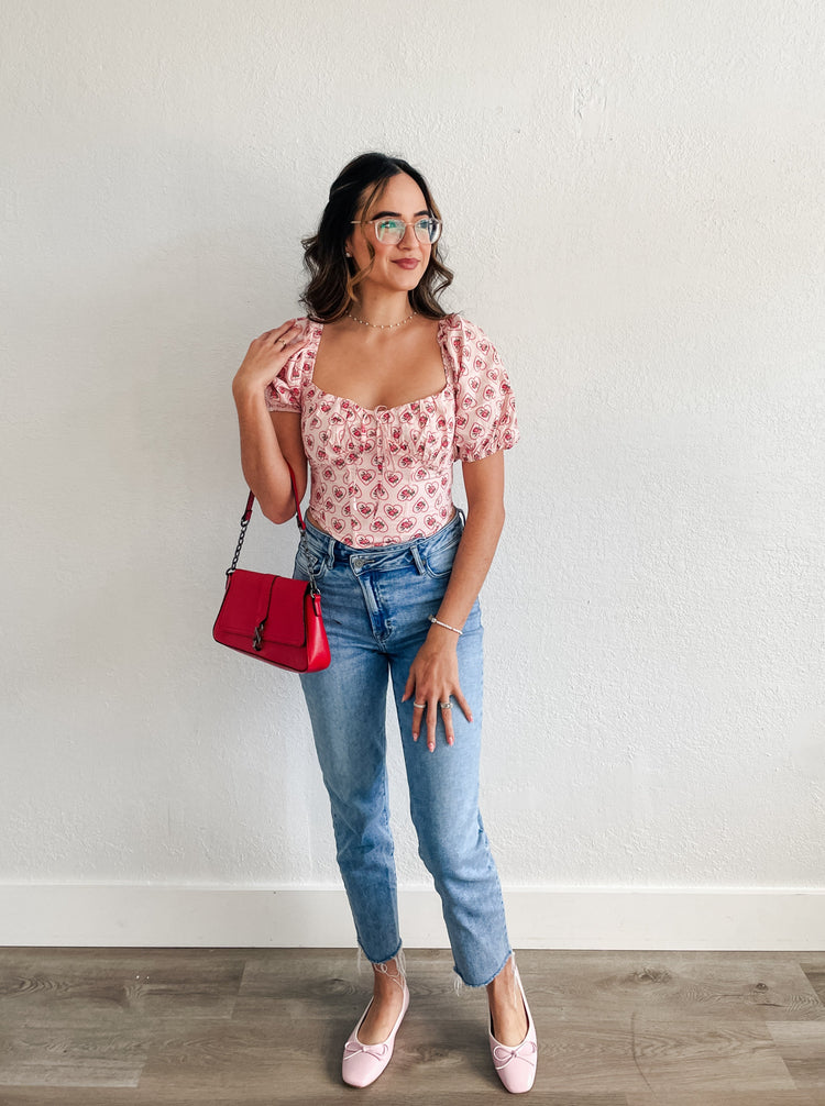 Hearts and Roses Top