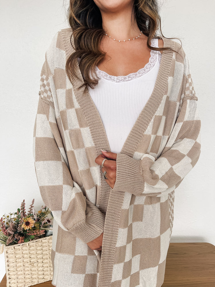 Checkmate Cardigan