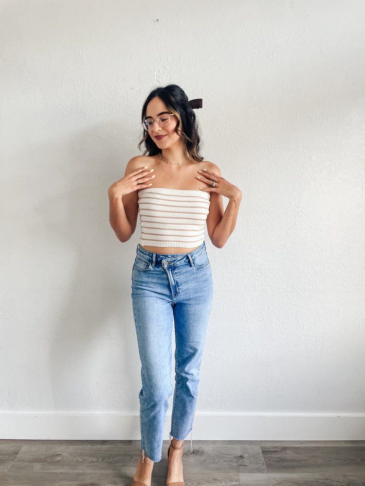 Neutral Princess Top