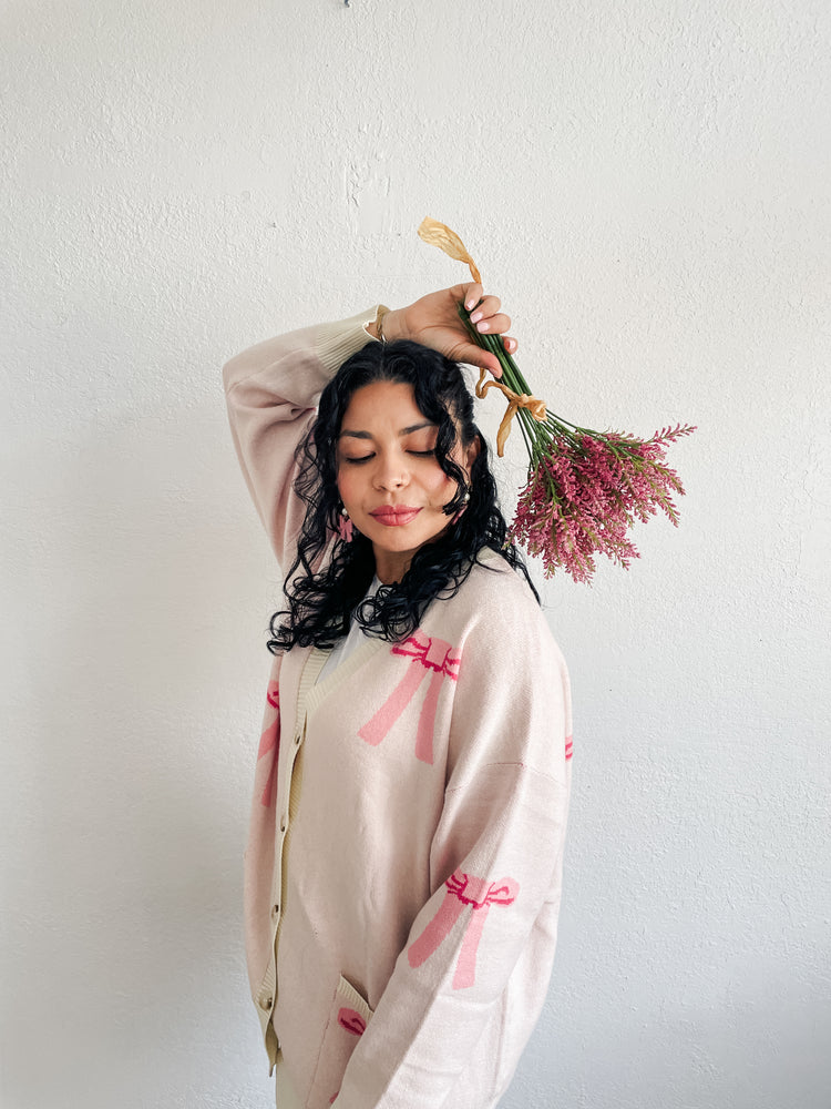 Bow Kisses Cardigan