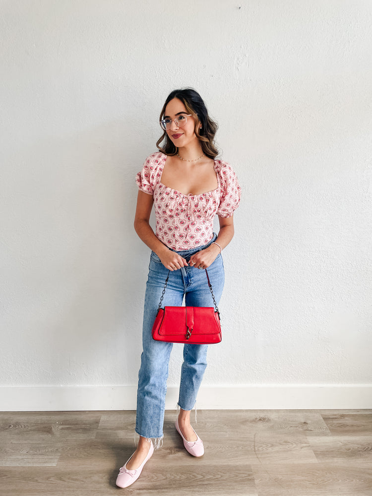 Hearts and Roses Top