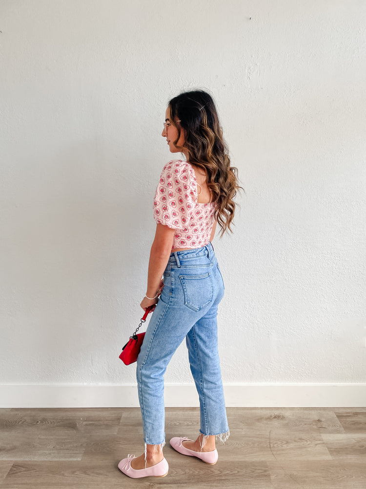 Hearts and Roses Top