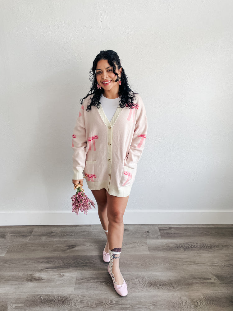 Bow Kisses Cardigan
