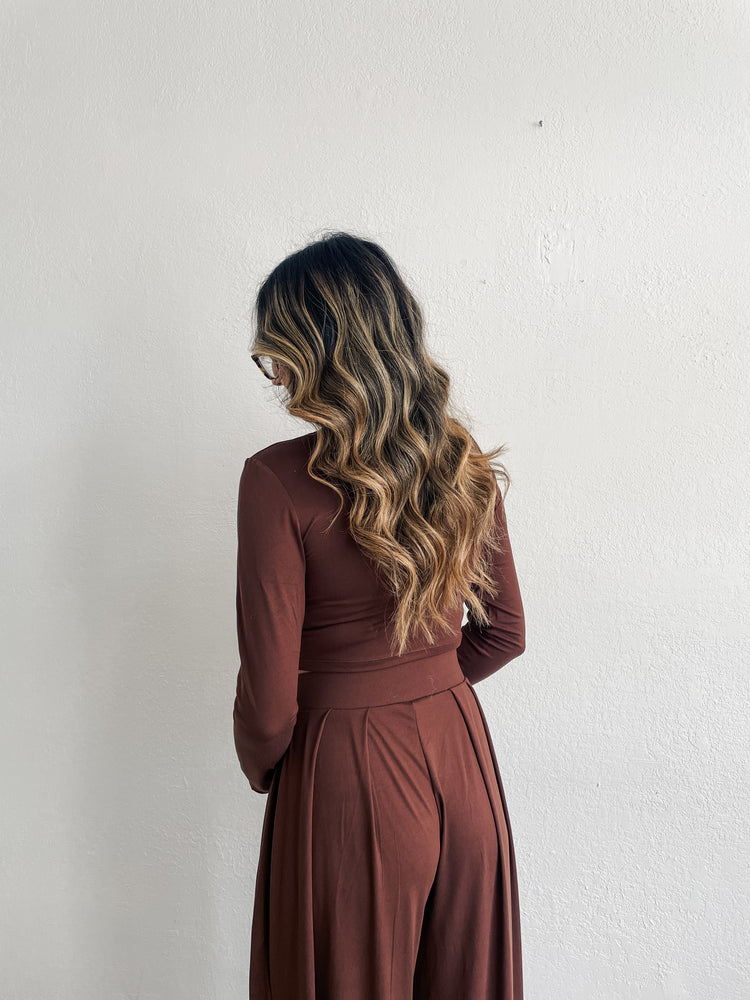 Headed Out Brown Set