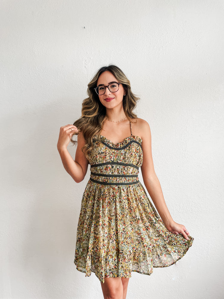 Vintage Floral Dress