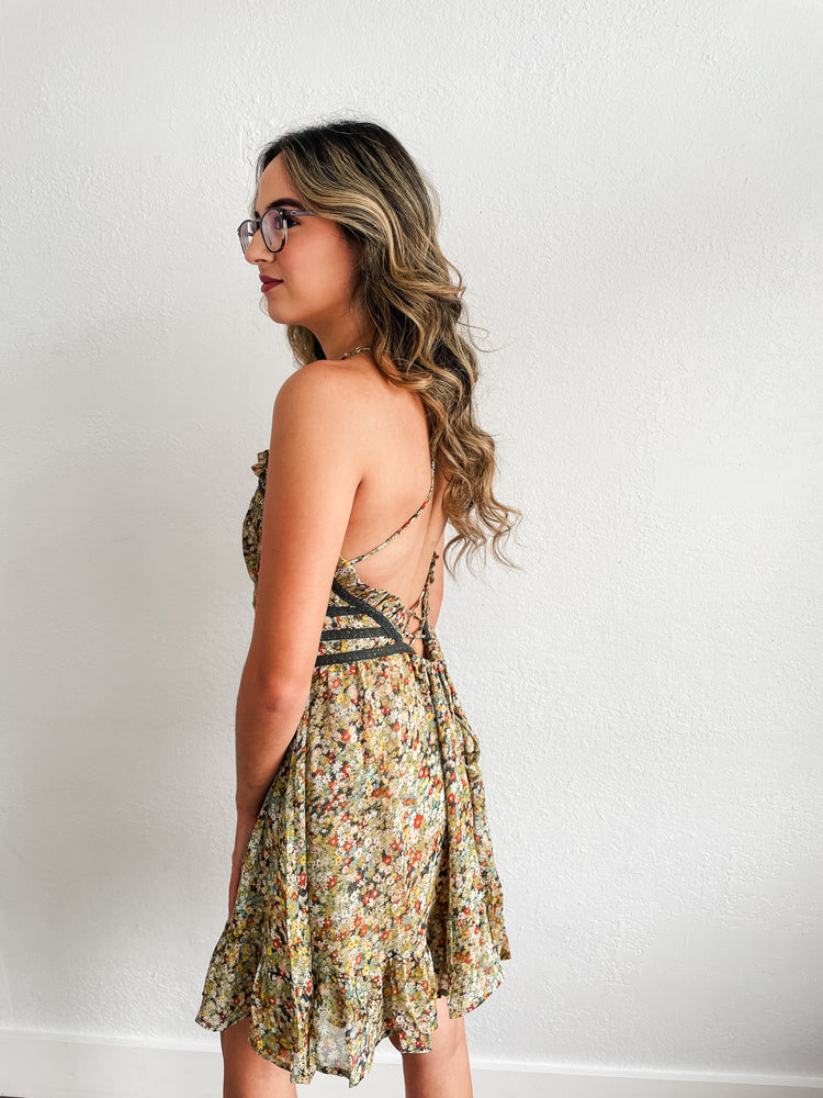 Vintage Floral Dress